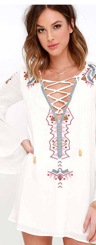 Lulu's BoHo shift dress